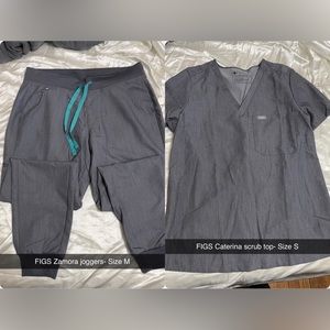 Grey FIGS Scrubs